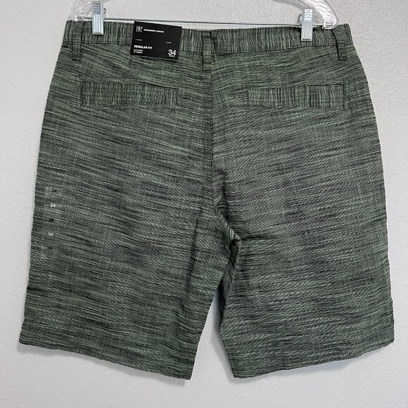 NWT INC Short Table Regular Fit Dry Tea Leaf - Picture 3 of 5